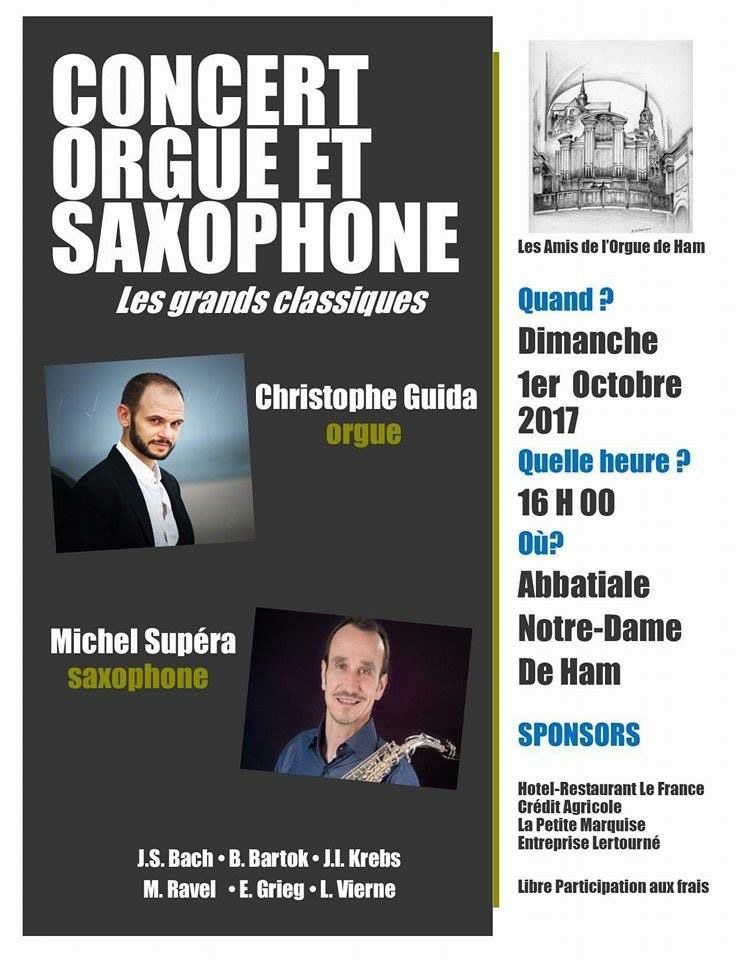 Concert orgue & saxophone