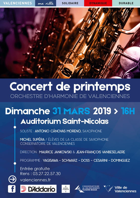 Concert à Valenciennes