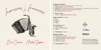 CD “Impressions Françaises”